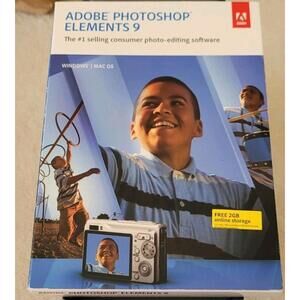 Adobe Photoshop Elements 9 & Lightroom 3 Trial (Mac/Win, 2010, 2-Disc)